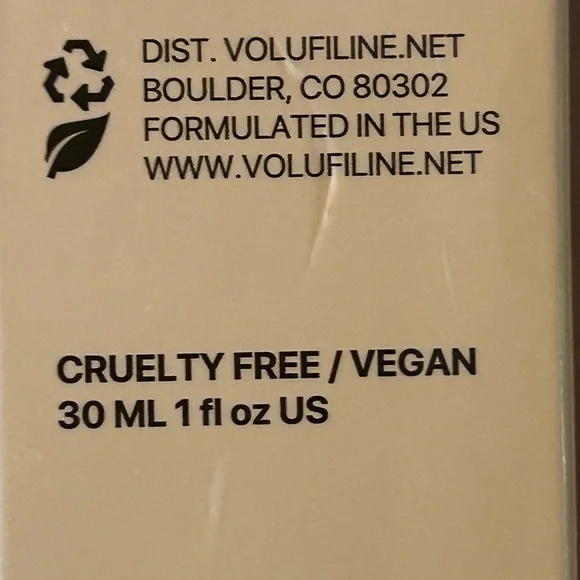 NIB Volufiline Skincare Serum and Booster Cream Plumping Anti Aging